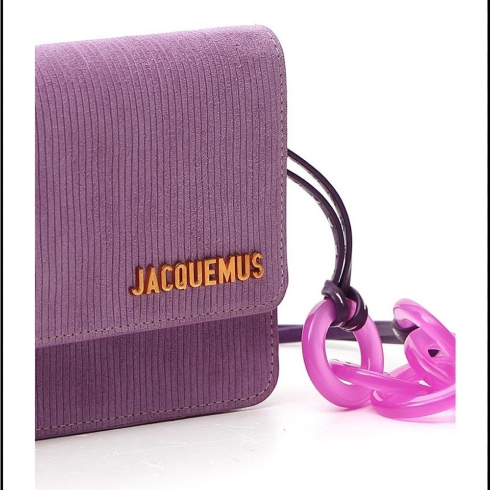JACQUEMUS PINK 'LE PETIT RIVIERA' BAG